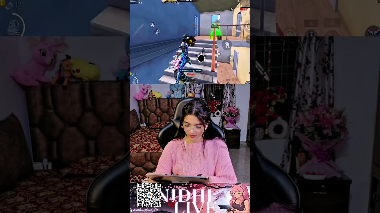 Ye kya hai 🤣👊🏻 #pubgmobile #lovepubg #lovepubg #pubg #pubgilover #femalestreamer #bgmi #girlgamer