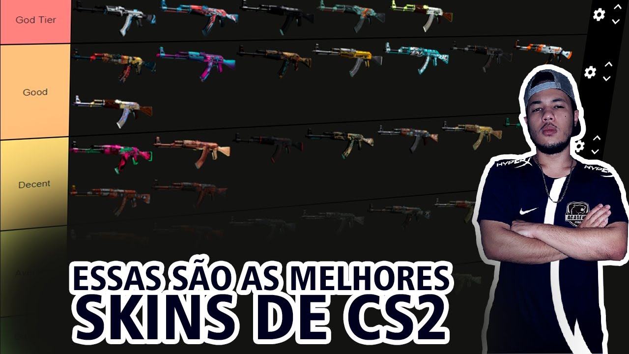 Fiz  uma tier list das MELHORES SKINS DE AK-47 do CS2