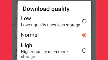 How To Set Download Quality Music Low , Normal , High in Play Music