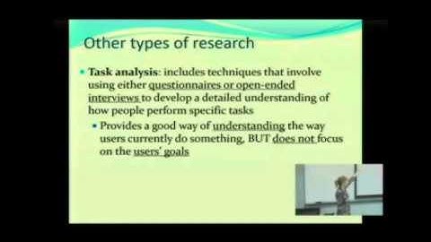 Usability, User Testing & Task Analysis