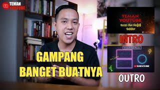 Cara Membuat Intro dan Outro Video Youtube Menggunakan HP (Aplikasi Intro Maker) screenshot 3