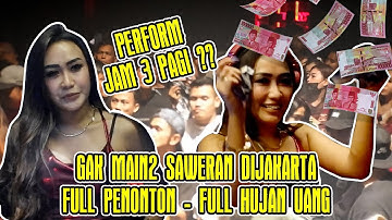 TMVLOG - INI BENERAN JAM 3 PAGI??? DJ TESSA MORENA PERFORM DIJAKARTA DIHUJANI SAWERAR ADUH ADUHHHH