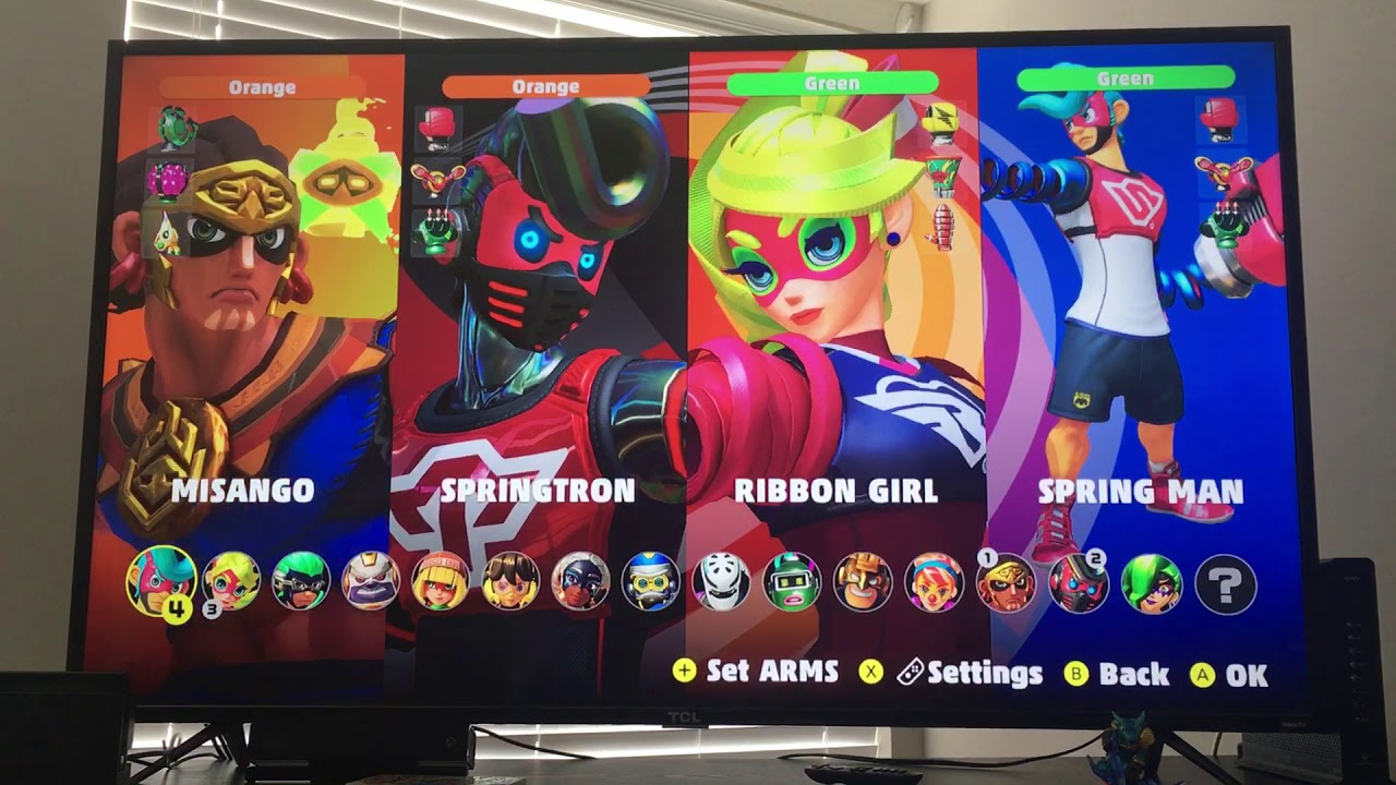 ARMS gameplay Nintendo switch - YouTube