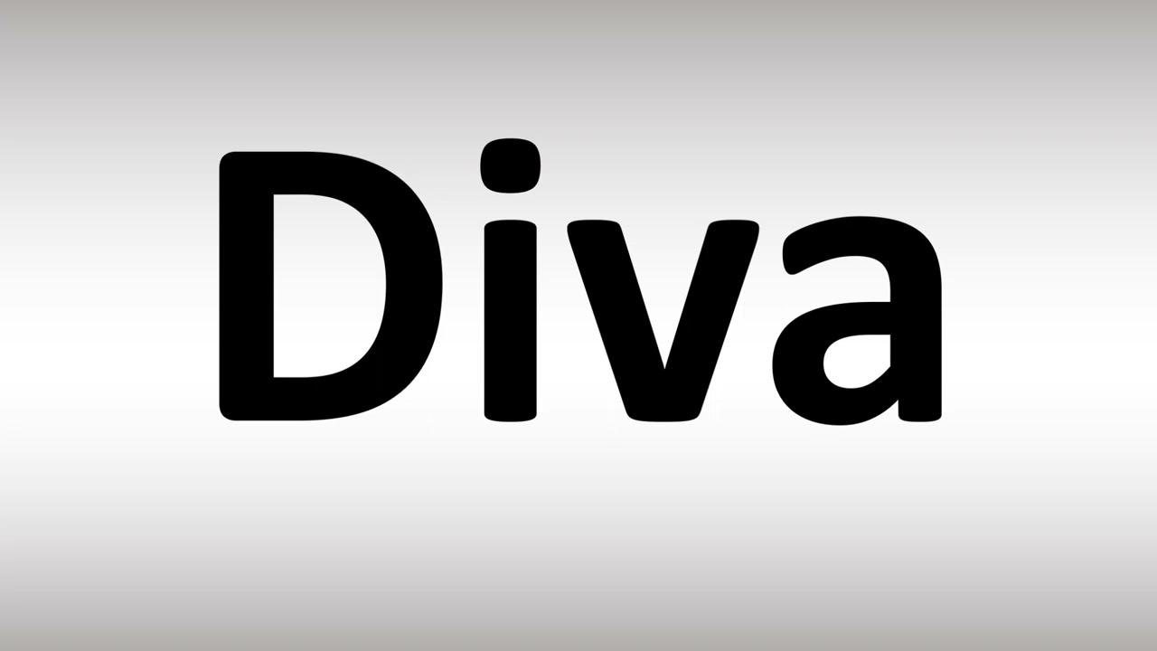 дива на английском