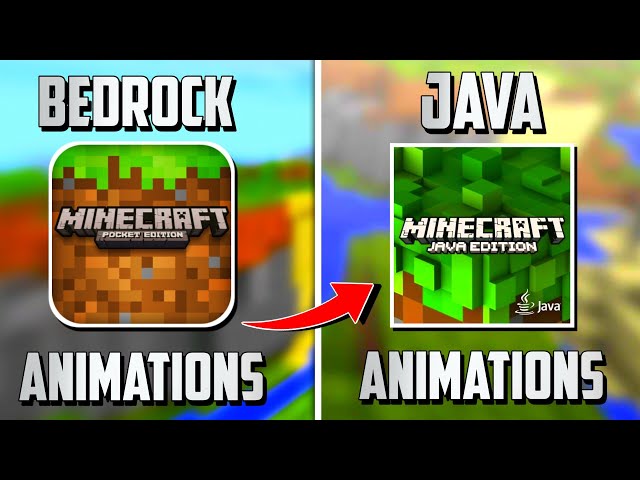 How To Get Java Animations in Minecraft Pe, Minecraft Java Addon