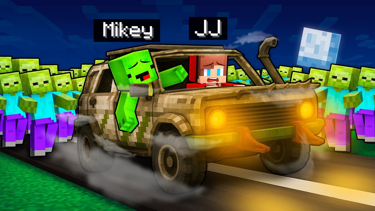 Mikey and JJ Survive 99 Days OFF-ROAD Zombie Apocalypse in