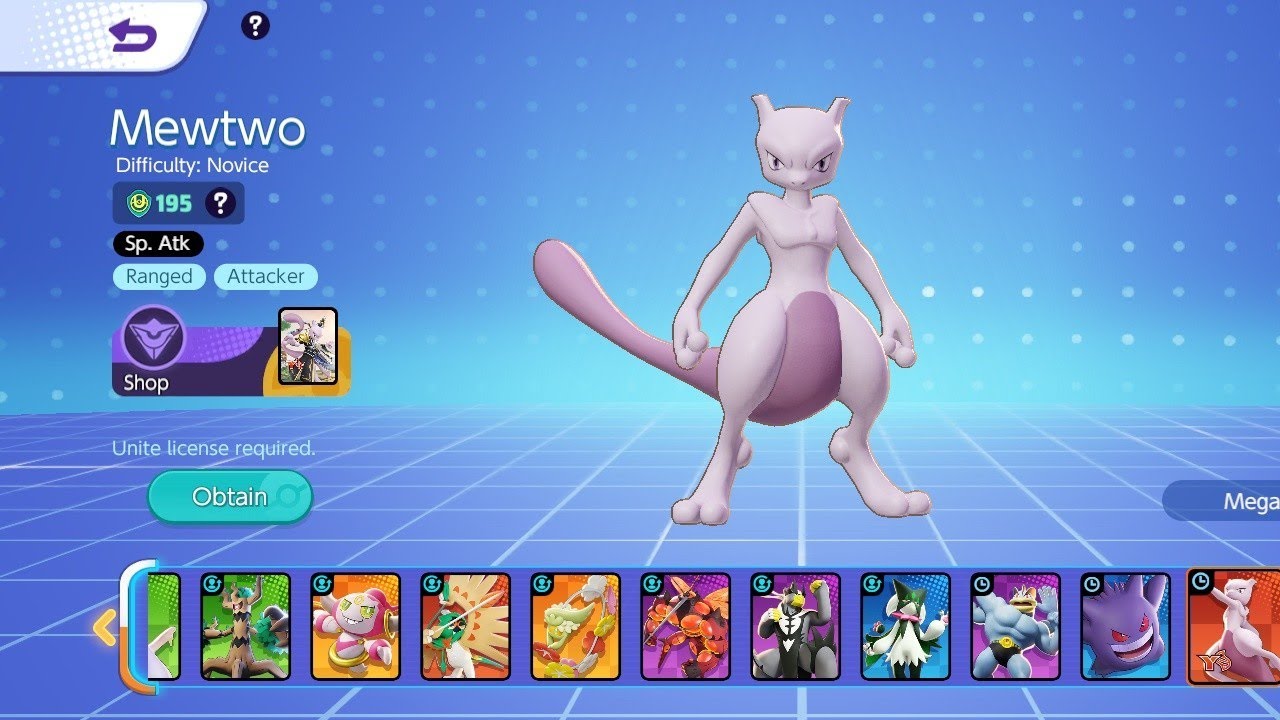 Pokemon Unite Mewtwo GamePlay:Part 38 (No Commentary)