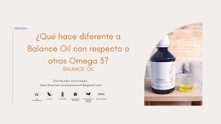 ¿Qué hace diferente a Balance Oil con respecto a otros Omega 3 Dr. Paul Clayton