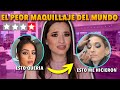 ESTE ES EL PEOR MAQUILLAJE DEL MUNDO (NO SABIA QUE ME IBAN A HACER ESTO)| Laura Mejia