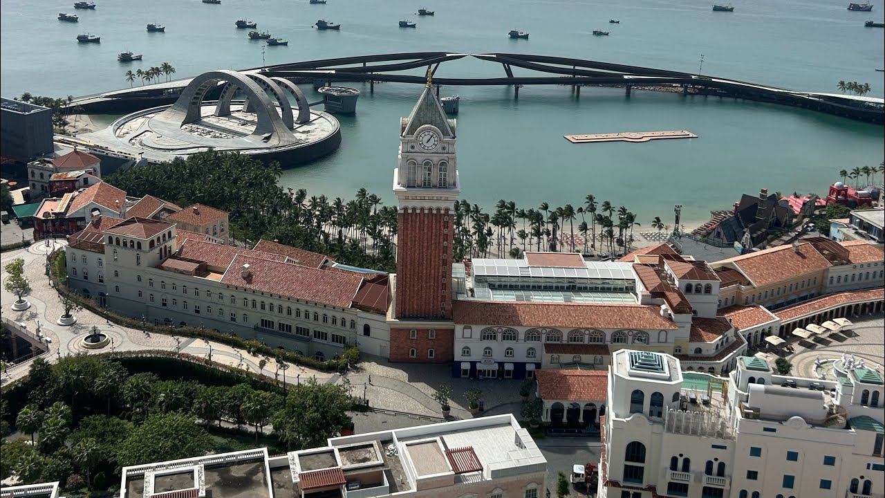 staying in a fake town in vietnam