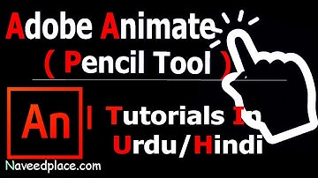 Pencil Tool of Adobe Animate CC  / Adobe Flash - Tutorials | In UrduAndHindi