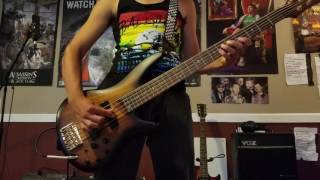 Gold Medal Ribbon Bass Cover