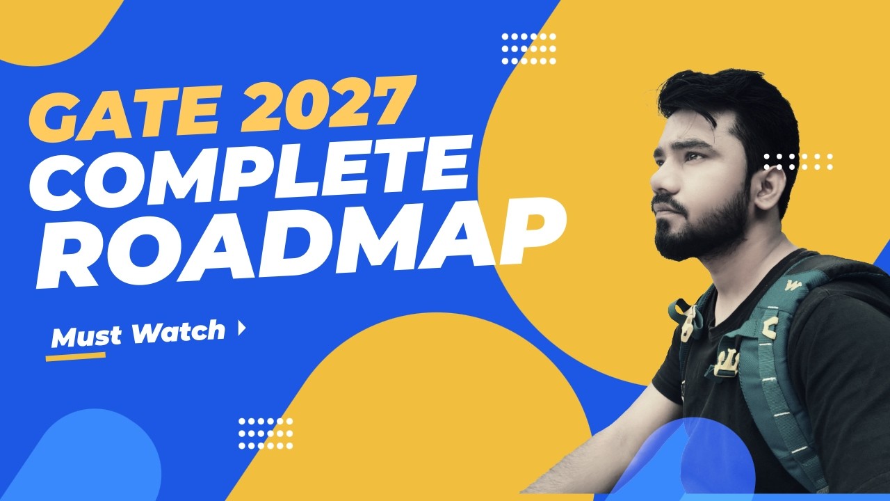 Gate Program Maps GATE 2027 Complete Roadmap | Strategy, Coaching, Study Order, Revision ...