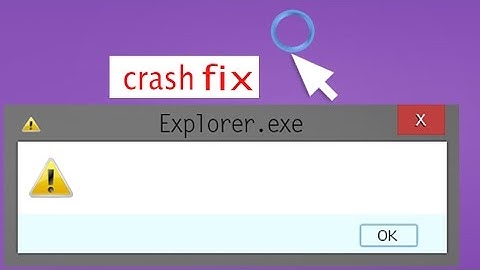 Fix File explorer crashing on Windows 10