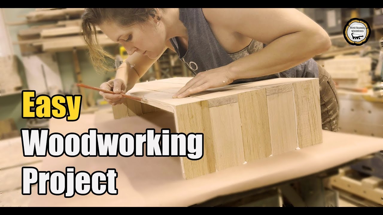 Simple Woodworking Project You Can Build This Weekend - YouTube