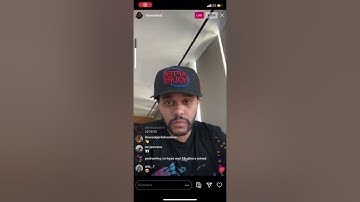 The Weeknd plays Unreleased music on Instagram Livestream - 3/25/2020 (FULL LIVESTREAM)