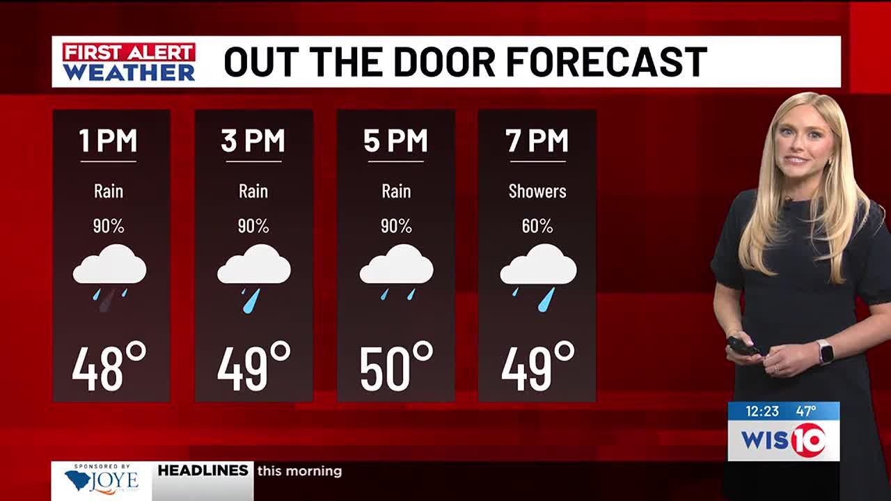 Rounds of rain and chilly temps continue our First Alert Weather Day ...