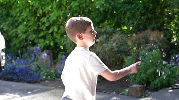 BIG Bubble Popping in Slow Motion