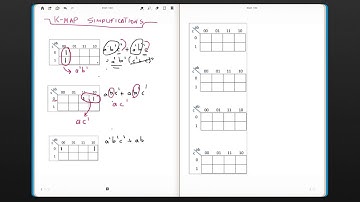 K-Map Simplifications for 3-variable maps (EGR 190: Digital Circuits, week 5 #2)