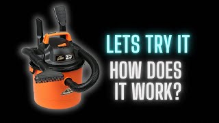 Amor All 2.5 Gallon 2 Peak HP Wet and Dry Vac