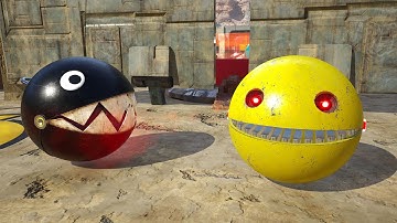 Pacman’s Greatest Challenge: Battling Robots in a Dangerous Labyrinth!