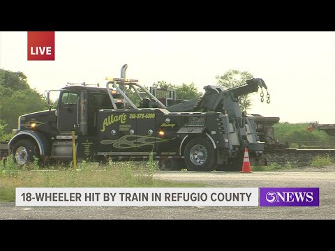 Man thrown from 18 wheeler after trying to cross train track in Refugio ...