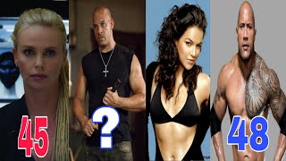 fast and furious 9 star cast age/name