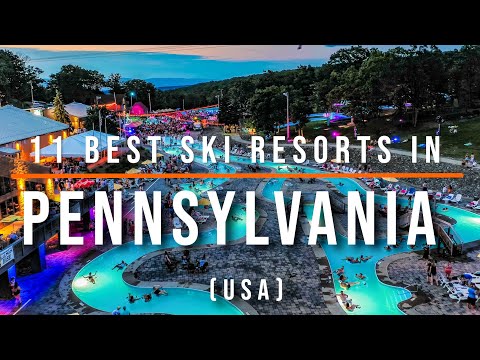 Video: 10 Pittsburgh Area Skiing at Snowboarding Resorts