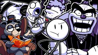 THE STREET SMARTS & ARTS OF A STICKMAN! | Five Nights At Frickbear's: 4 Layers Down Billy ENDING
