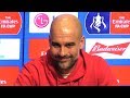 Pep Guardiola EMBARGOED Pre-Match Press Conference - Man City v Fulham - FA Cup Fourth Round