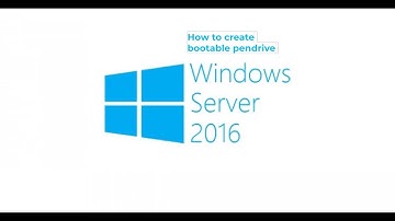 How to create bootable pendrive windows server 2016 || Mera pc