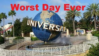 The Worst Day I've Ever Spent at a Theme Park- Universal Orlando Gradventure 2019