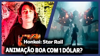 Eu Criei Um Cinemática De Jogo Com $1 (Honkai Star Rail) | Jalex Rosa| REACT DO MORENO