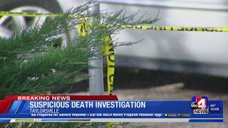 Police investigating suspicious death in Taylorsville