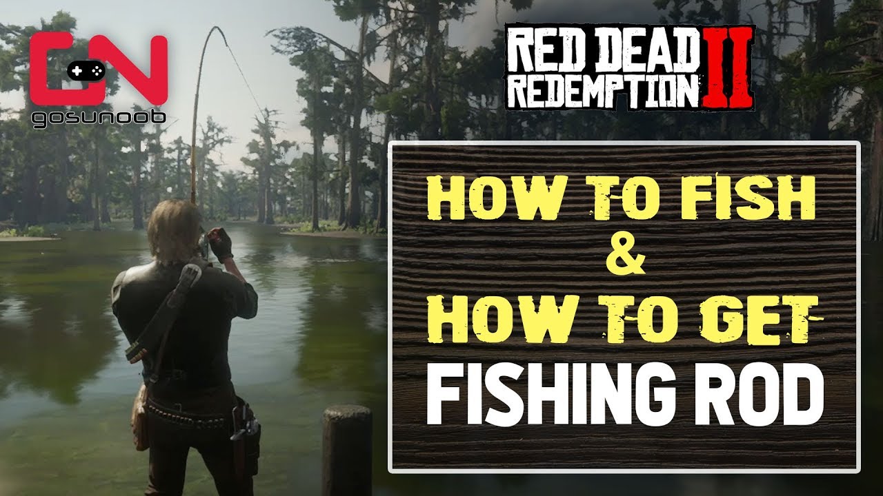 Red Dead 2 - How to Fish & How to get a Fishing Rod - YouTube