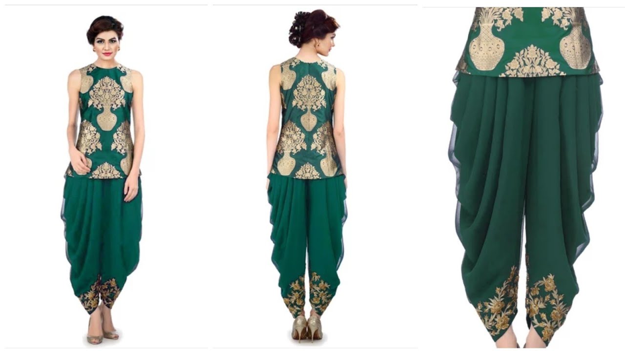 Set of 3 Tops, Dhuti Pant, And Koti For Women Review Bangla YouTube