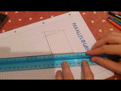 Video: Come Disegnare Un Parallelogramma