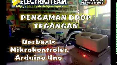 Pengaman Drop Tegangan Arduino IDE - Electriciteam SMKN 1 Paringin