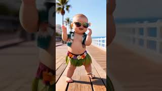 Cute baby funny dance 😅#cutebaby #funny
