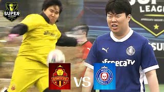 감스트팀 VS 봉준팀 축구 드디어 만났다...