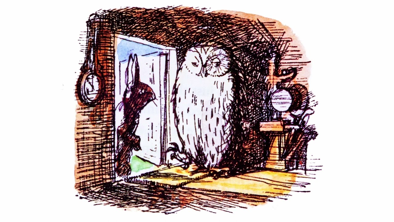 The House at Pooh Corner Chapter 5 in which we find out what Christopher Robin does in the mornings.