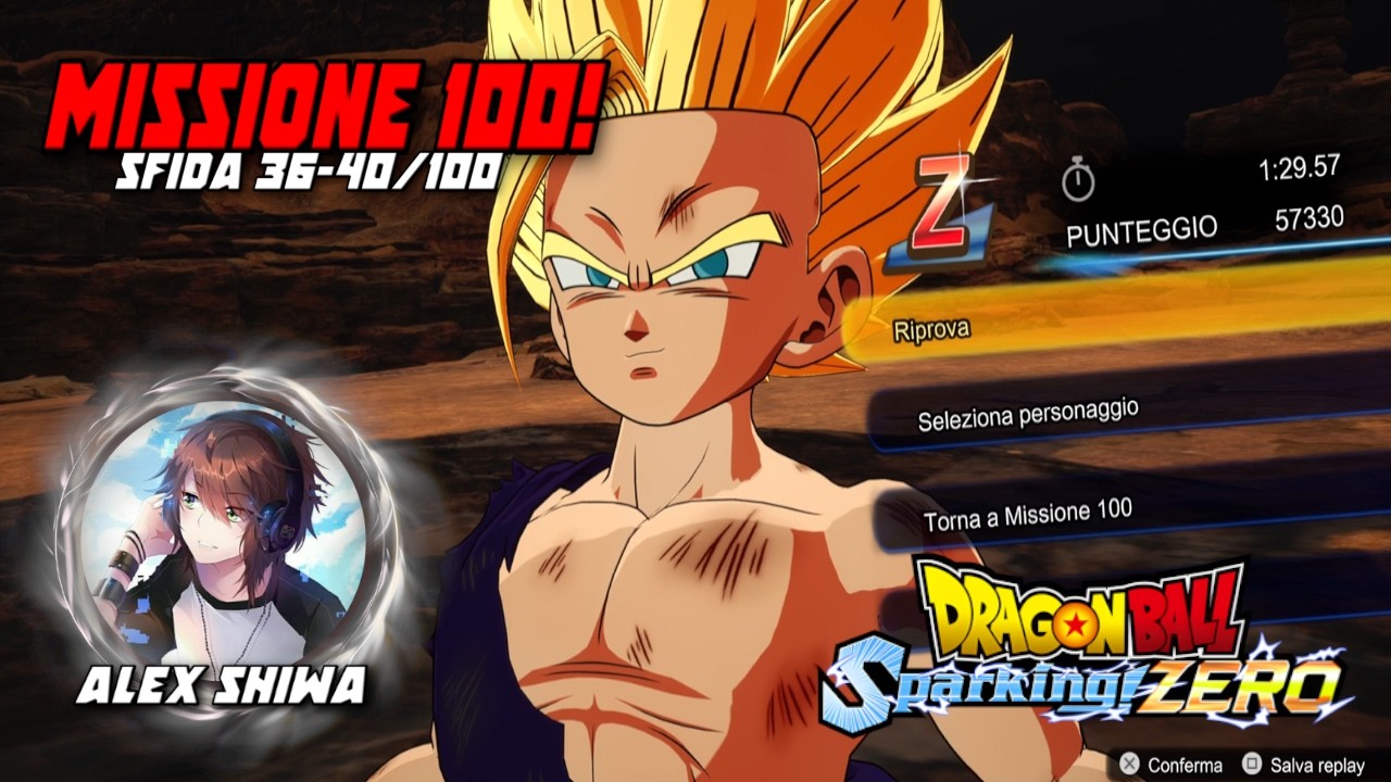 Dragon Ball: Sparking! Zero - Missione 100 (Grado Z) - Sfida 36-40/100