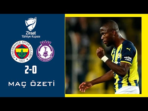 Fenerbahçe - Afjet Afyonspor 2-0 MAÇ ÖZETİ | Ziraat Türkiye Kupası - 2021/2022