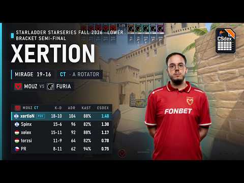 xertioN vs FURIA on Mirage