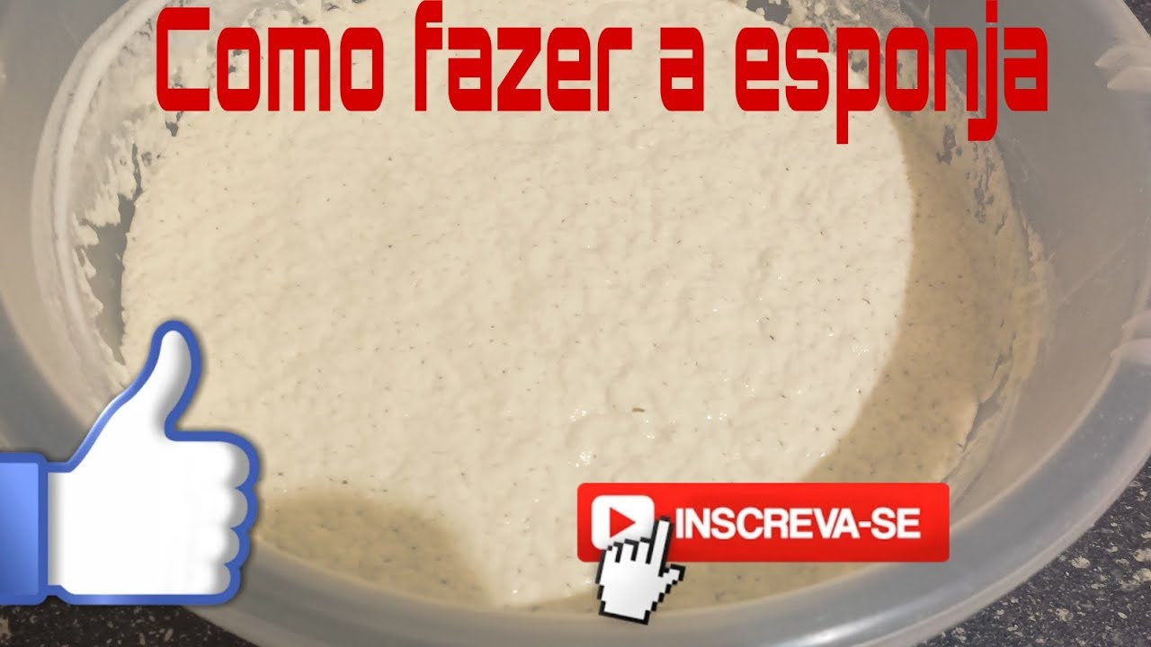 ✍️Como fazer esponja para fazer pão de fermento natural😋