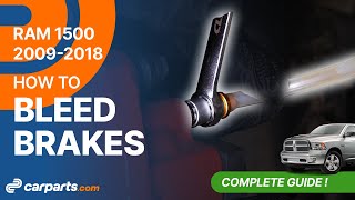How to bleed the brake fluid system 2009-2018 Dodge RAM 1500 🚗 screenshot 5