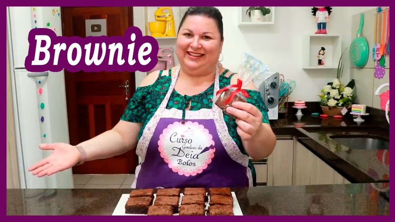 BROWNIE - RECEITA FÁCIL E DELICIOSA PRA VOCÊ GANHAR DINHEIRO!