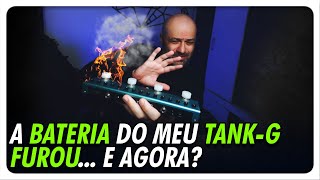 😲💥A BATERIA DO MEU TANK-G FUROU... MAS CALMA!