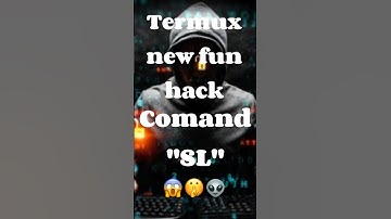 Termux new fun Hack comand "SL"👽💯\\Fun_Hack_Teach// #shorts #termux