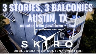3 Bedroom 3 Balconies 2 5 Bathroom Pool - Airbnb Downtown Austin TX